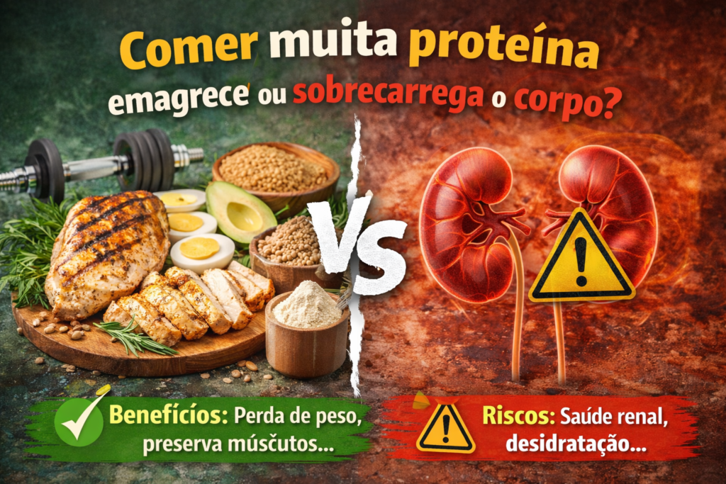 comer muita proteína